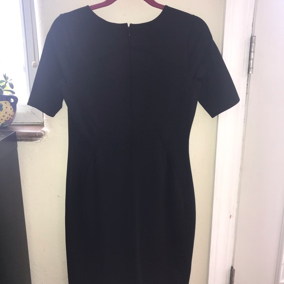 NWOT 4P Ann Taylor Regal Black Dress - Picture 5 of 8